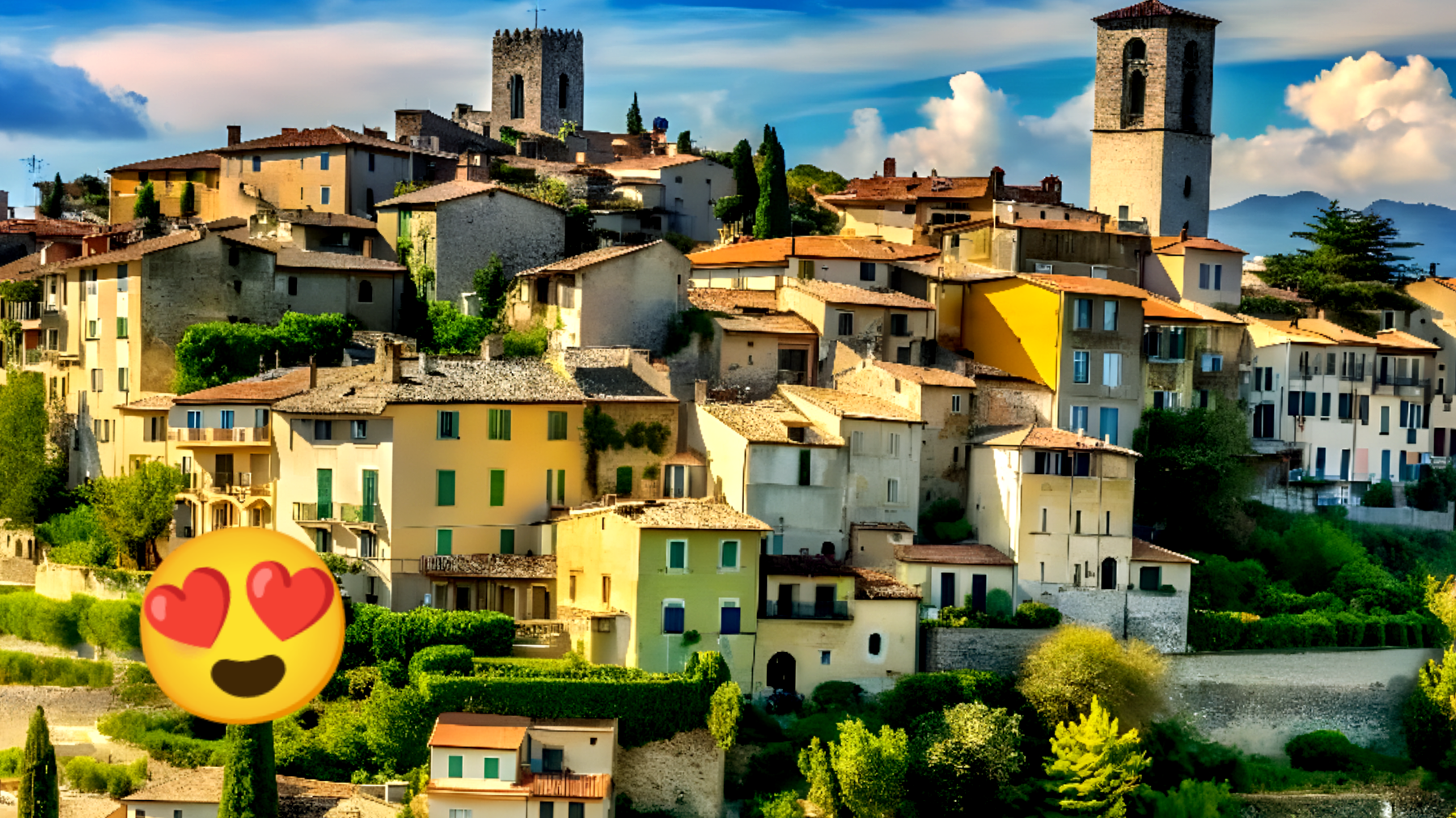 Borgo artistico sulla Costa Azzurra"