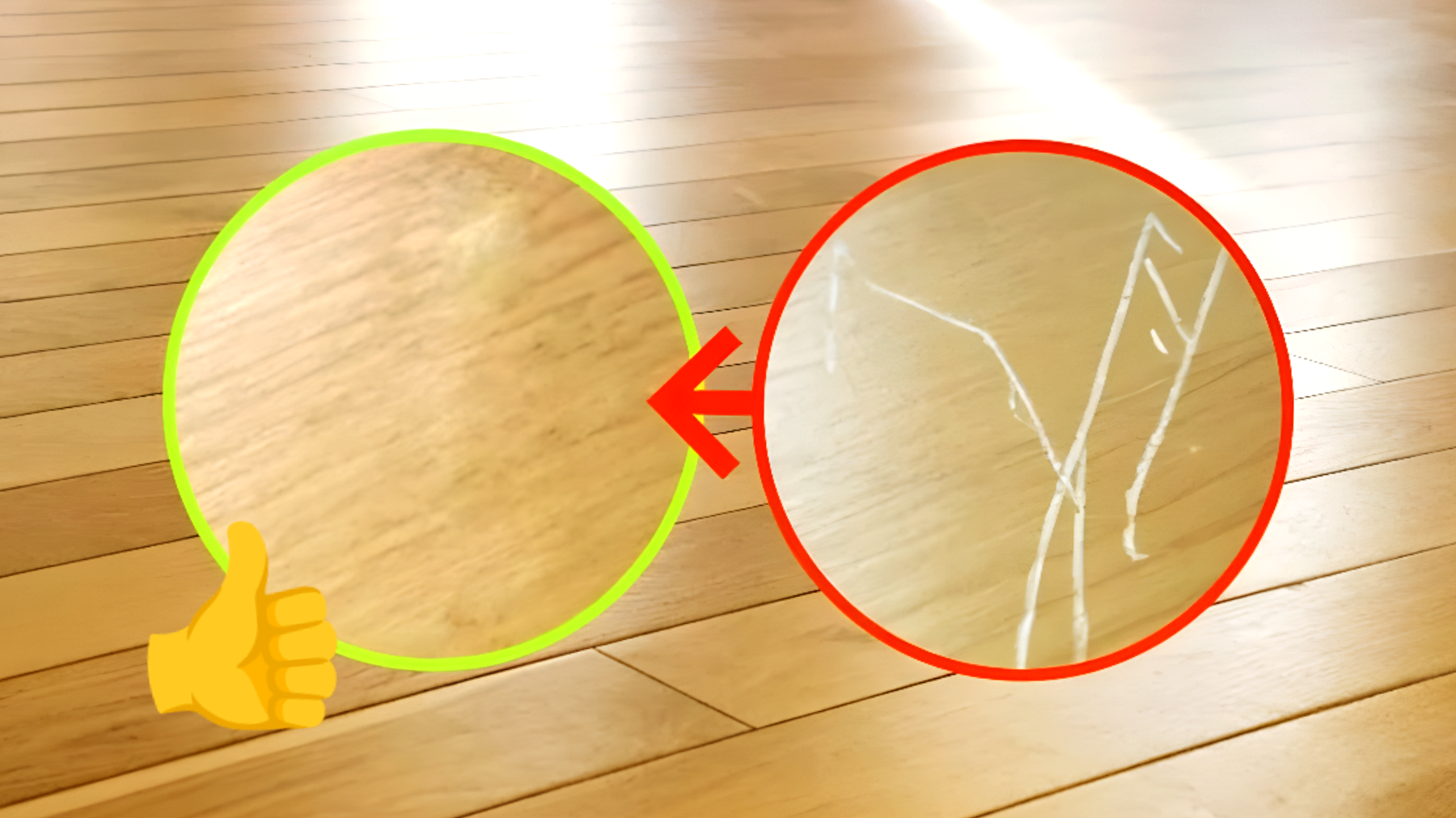 Graffi sul parquet? Ecco la sorprendente soluzione per eliminarli!