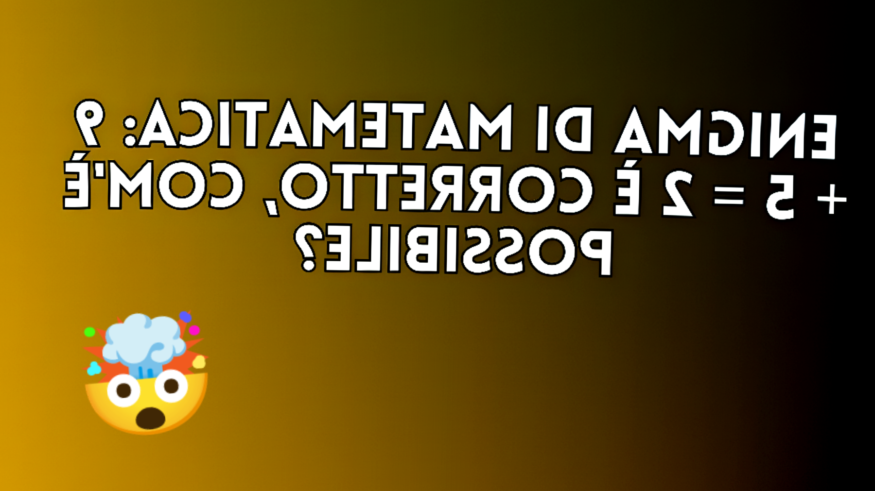 L'insolito enigma matematico che sconvolge le regole: 9 + 5 potrebbe davvero fare 2?